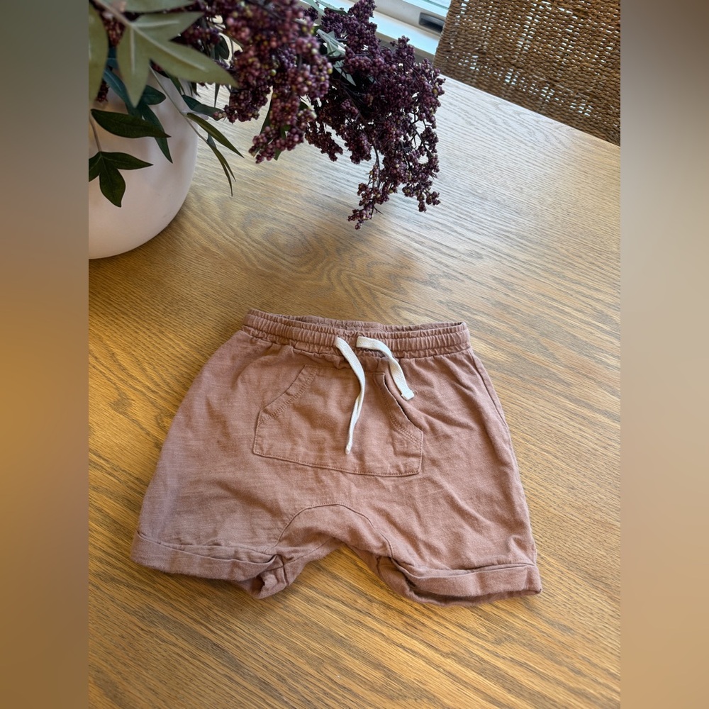 Rylee + Cru Salmon Boys Drawstring Shorts